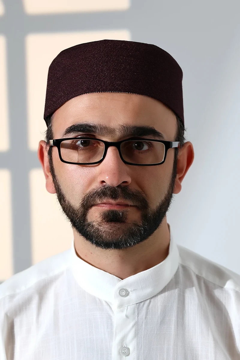 Kubbeli Kalıp Namaz Takkesi Mürdüm - 4