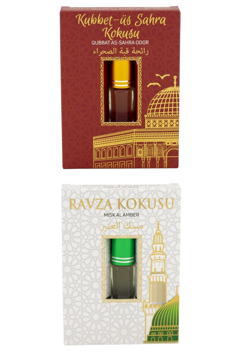 Kubetüs Sahra Kokusu Ve Medine Ravza Kokusu Alkolsüz Esans 3ml - 1