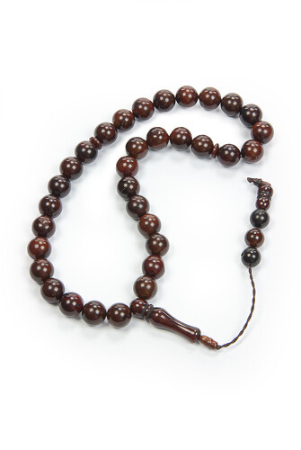 Kuka Prayer Beads - 33 pieces - 10 MM Round - Natural Workmanship - 1