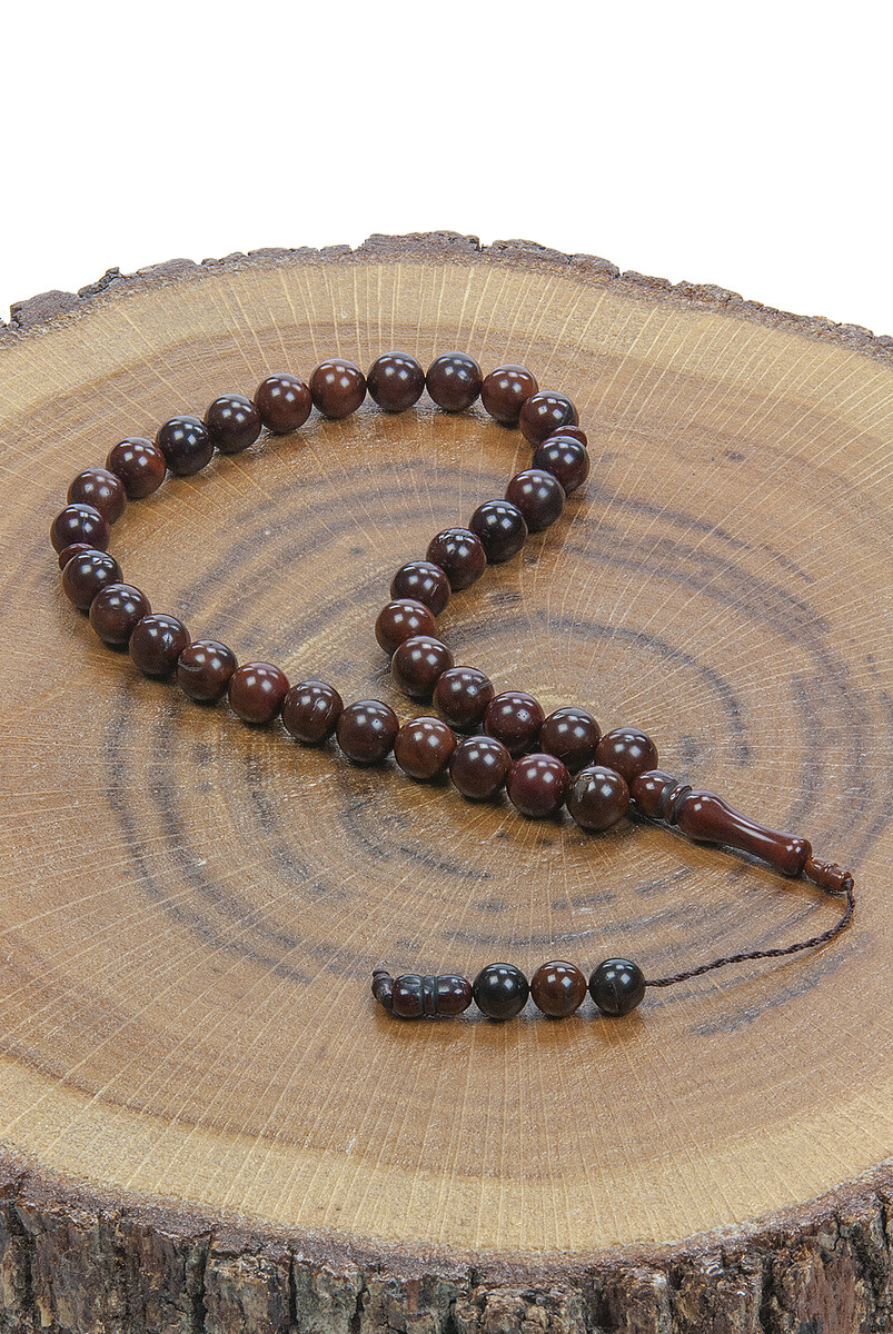 Kuka Prayer Beads - 33 pieces - 10 MM Round - Natural Workmanship - 2