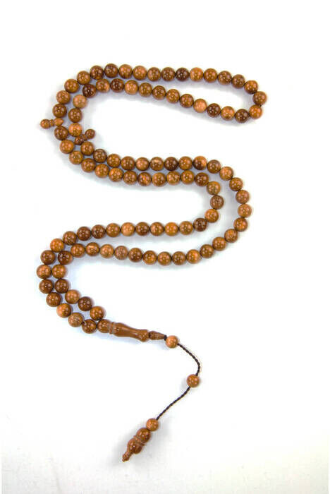 Kuka Rosary - 99 Pieces - 10 mm Brown - 3