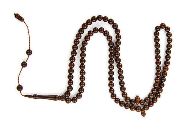 Kuka Rosary - 99 Pieces - 10 mm Dark Color - 2