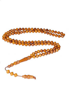 Kuka Rosary - 99 Pieces - 7 mm İstanbul Model Natural - 1