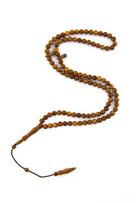 Kuka Rosary - 99 Pieces - 8 mm Brown - 3