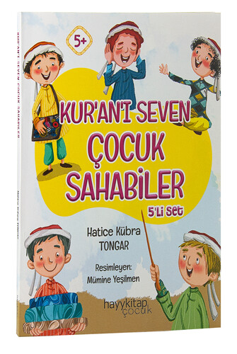 Kuranı Seven Çocuk Sahabiler 5'li Set - Hatice Kübra Tongar - 1