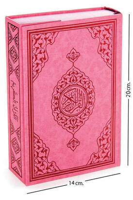 Kuran Karim - Plain Arabic - Hafiz Boy - Pink - Merve Publishing House - Computer-Lined - 1