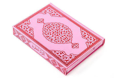 Kuran Karim - Plain Arabic - Rahle Boy - Pink - Merve Publishing House - Computer-Lined - 2