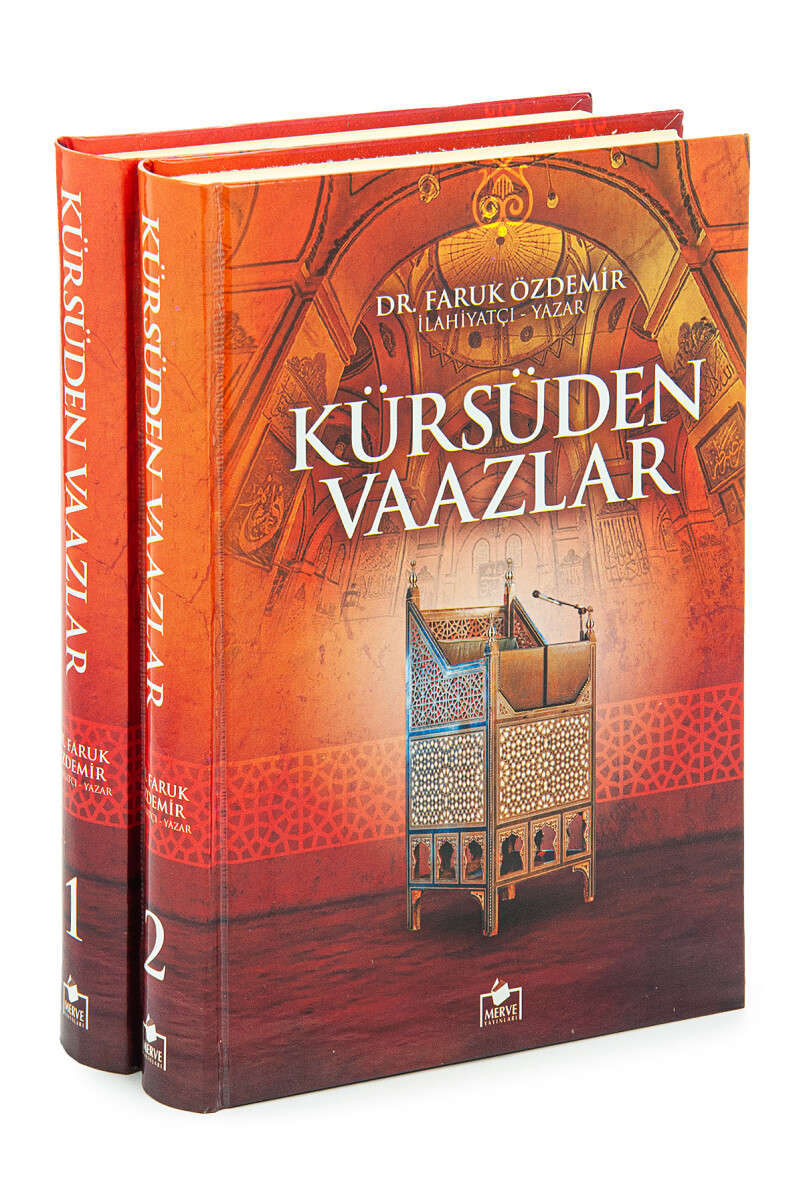 Kürsüden Vaazlar Altın Öğütler Dr. Faruk Özdemir, Büyük Boy 2 Cilt Takım - 2