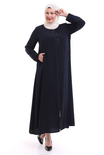 Laci Ottoman Stone Abaya 0165-21 - 2