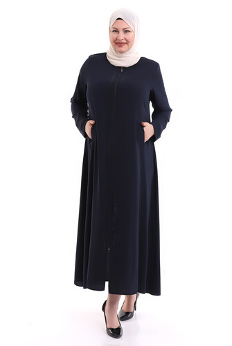 Laci Ottoman Stone Abaya 0165-21 - 4