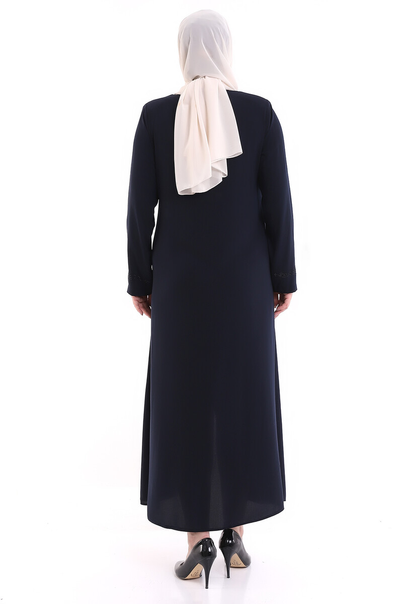 Laci Ottoman Stone Abaya 0165-21 - 6