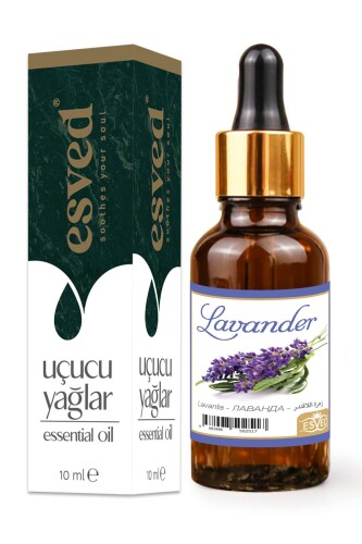 Lavanta Kokusu Saf Esansiyel Uçucu Yağ Buhurdanlık Yağı Difüzör Esansı Aromaterapi Ortam Koku 10ml - 1