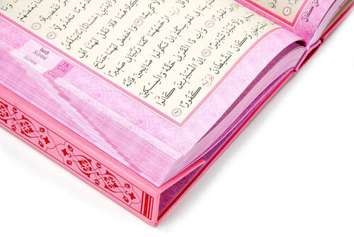 Lectern, Holy Quran and Prayer Mat Set - Pink for My Daughter - 10