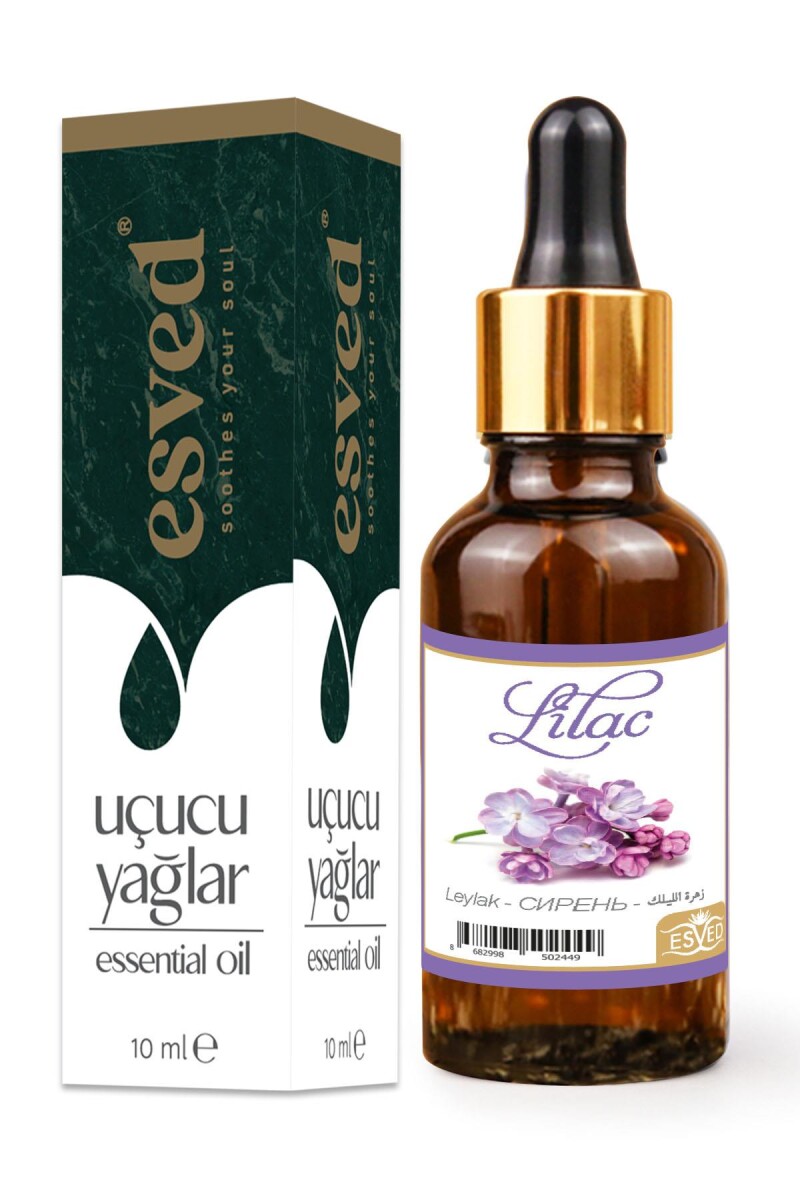 Leylak Kokusu Saf Esansiyel Uçucu Yağ Buhurdanlık Yağı Difüzör Esansı Aromaterapi Ortam Koku 10ml - 1