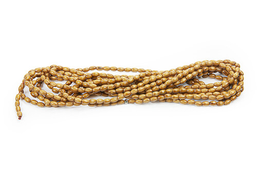 Light Brown Wooden Prayer Beads of 500 - 3