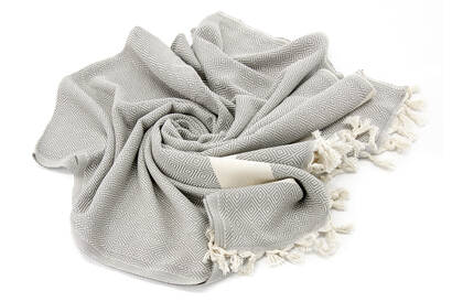 Light Gray Cotton Bamboo Loincloth - 3