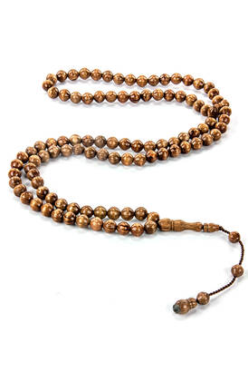 Luxury Istanbul Cut Kordiken 99 Wooden Rosary - 10 mm - 1