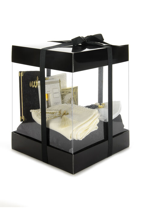 Luxury Custom Pvc Box Dowry Gift Worship Set Black - 1