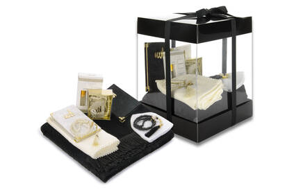 Luxury Custom Pvc Box Dowry Gift Worship Set Black - 2