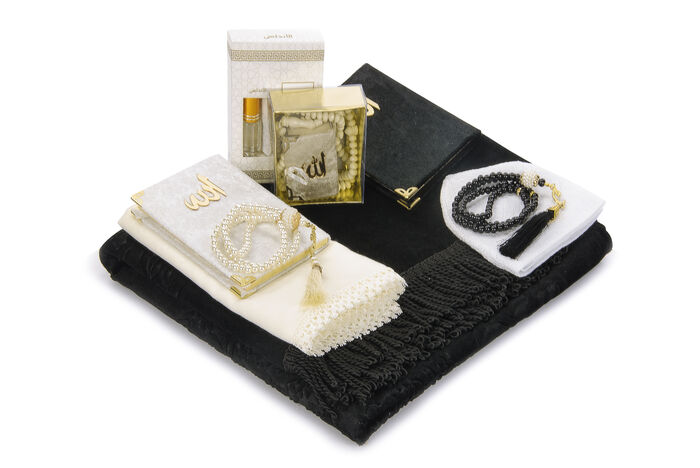 Luxury Custom Pvc Box Dowry Gift Worship Set Black - 3