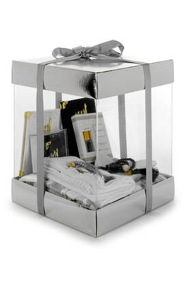 Luxury Custom Pvc Box Dowry Gift Worship Set Gray - 1