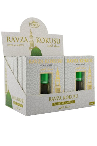 Medine Ravza Kokusu Alkolsüz Esans 3ml 12li Paket 