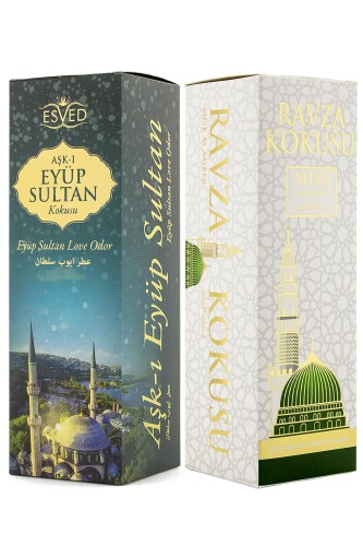 Medine Ravza Kokusu Ve Eyüp Sultan Kokusu Sprey 400 Ml. 