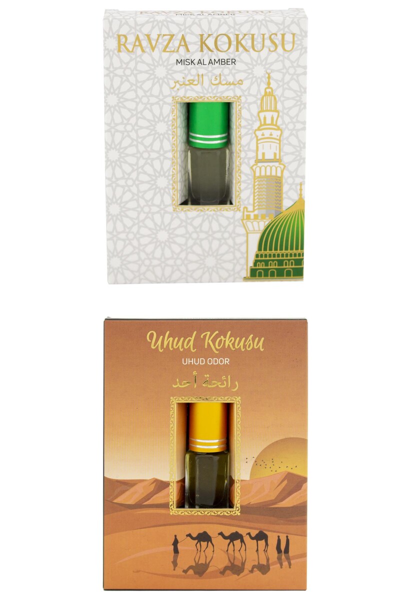 Medine Ravza Kokusu Ve Uhud Kokusu Alkolsüz Esans 3ml - 1