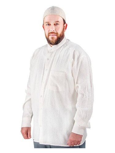 Men's Hajj Umrah Clothing and Necessity Set Cream - 2