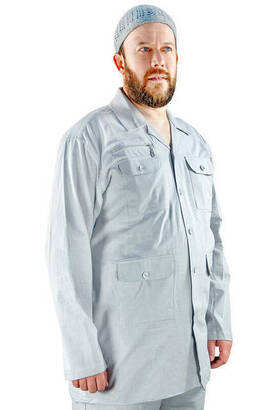 Men's Safari Suit Gray - 1174 - 2