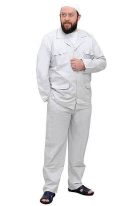 Men's Safari Suit Stone Color-1173 - 2