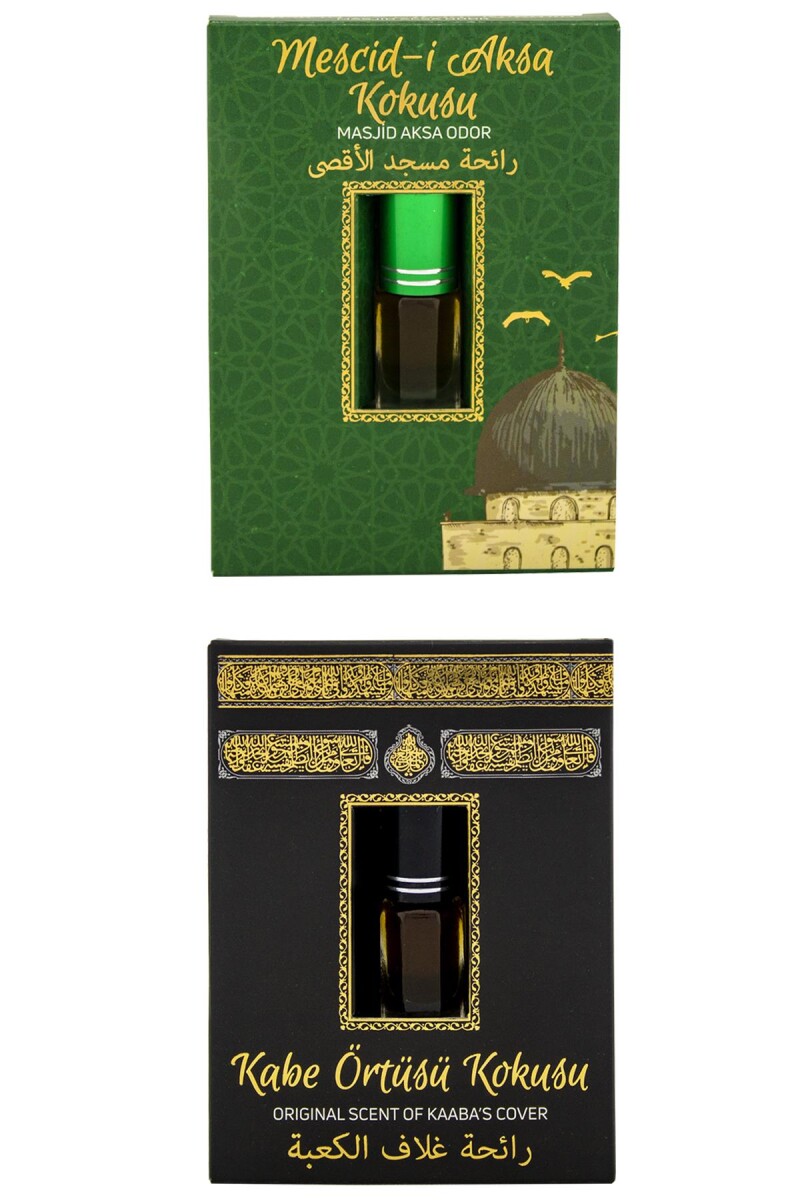 Mescidi Aksa Kokusu Ve Kabe Örtüsü Kokusu Alkolsüz Esans 3ml - 1