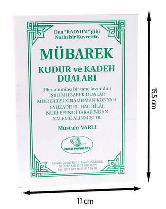 Mübarek Kudur ve Kadeh Duaları-1360 - 1