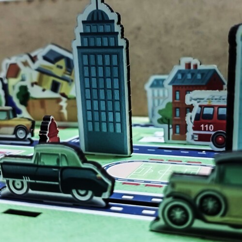 My City Model - Wooden Figure and Model - Educational Toy - Educational Toy for Ages 5 and Above - 4