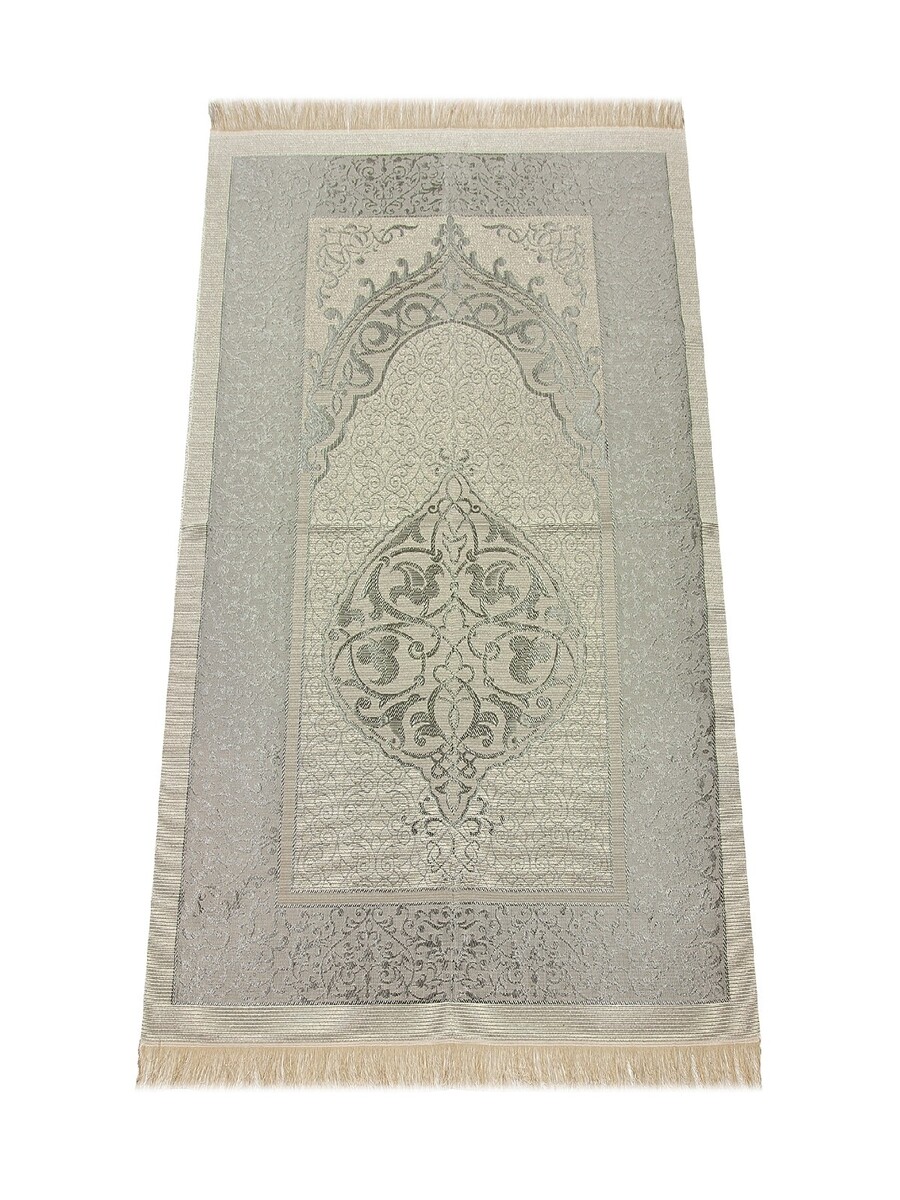 My Son's Audio Prayer Teaching Prayer Mat Set in Gray - 8