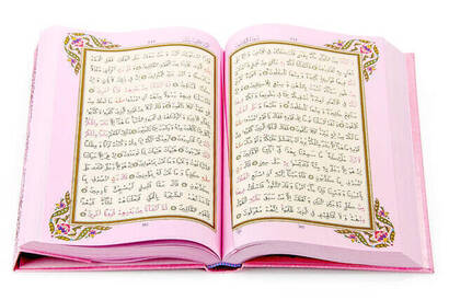 My Koran - Plain Arabic - Hafiz Boy - Pink Cover - Sealed - Computer-Lined - 3