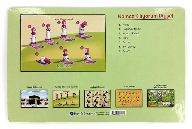 Namaz Kılıyorum (Ayşe) Yapboz-1126 - 2