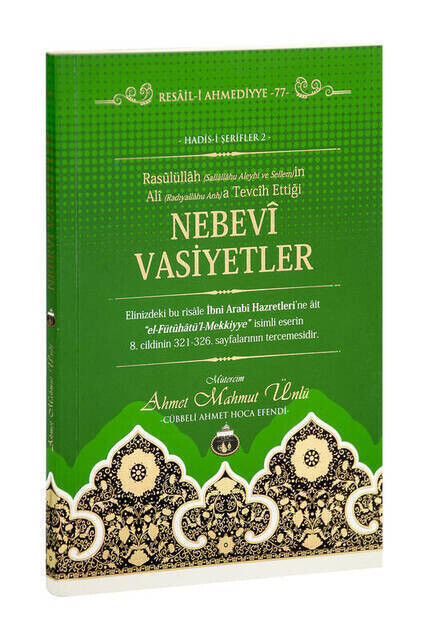 Nebevi Vasiyetler Cübbeli Ahmet Hoca - 1