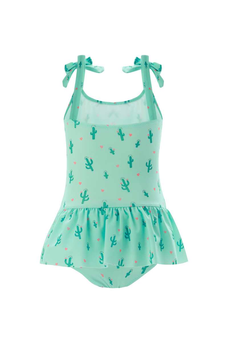 Neopy Moona 5438-23 Mint Children's Swimsuit - 2