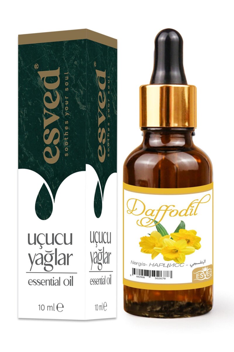 Nergis Kokusu Saf Esansiyel Uçucu Yağ Buhurdanlık Yağı Difüzör Esansı Aromaterapi Ortam Koku 10ml - 1