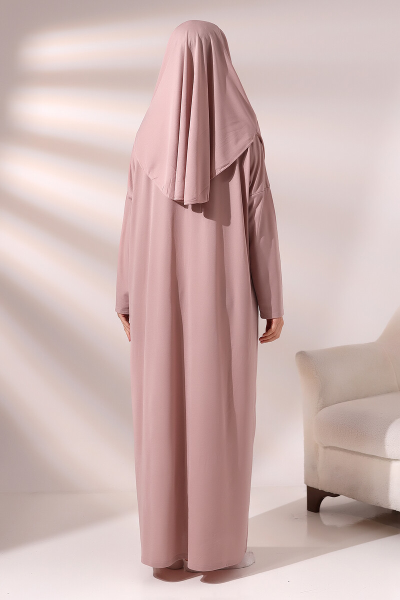 One Piece Prayer Dress - Dried Rose - 5015 - 6