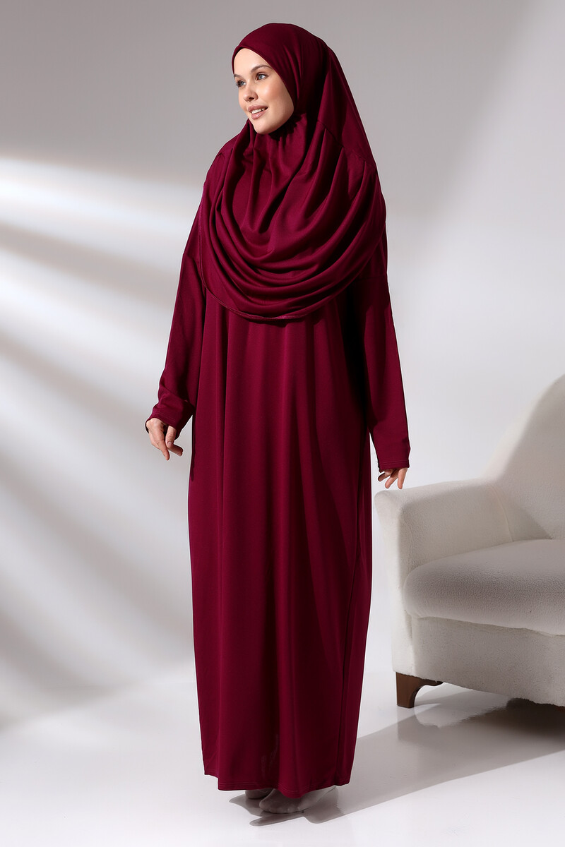 One Piece Prayer Dress - Fuchsia - 5015 - 5