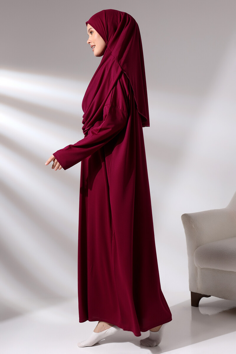 One Piece Prayer Dress - Fuchsia - 5015 - 6