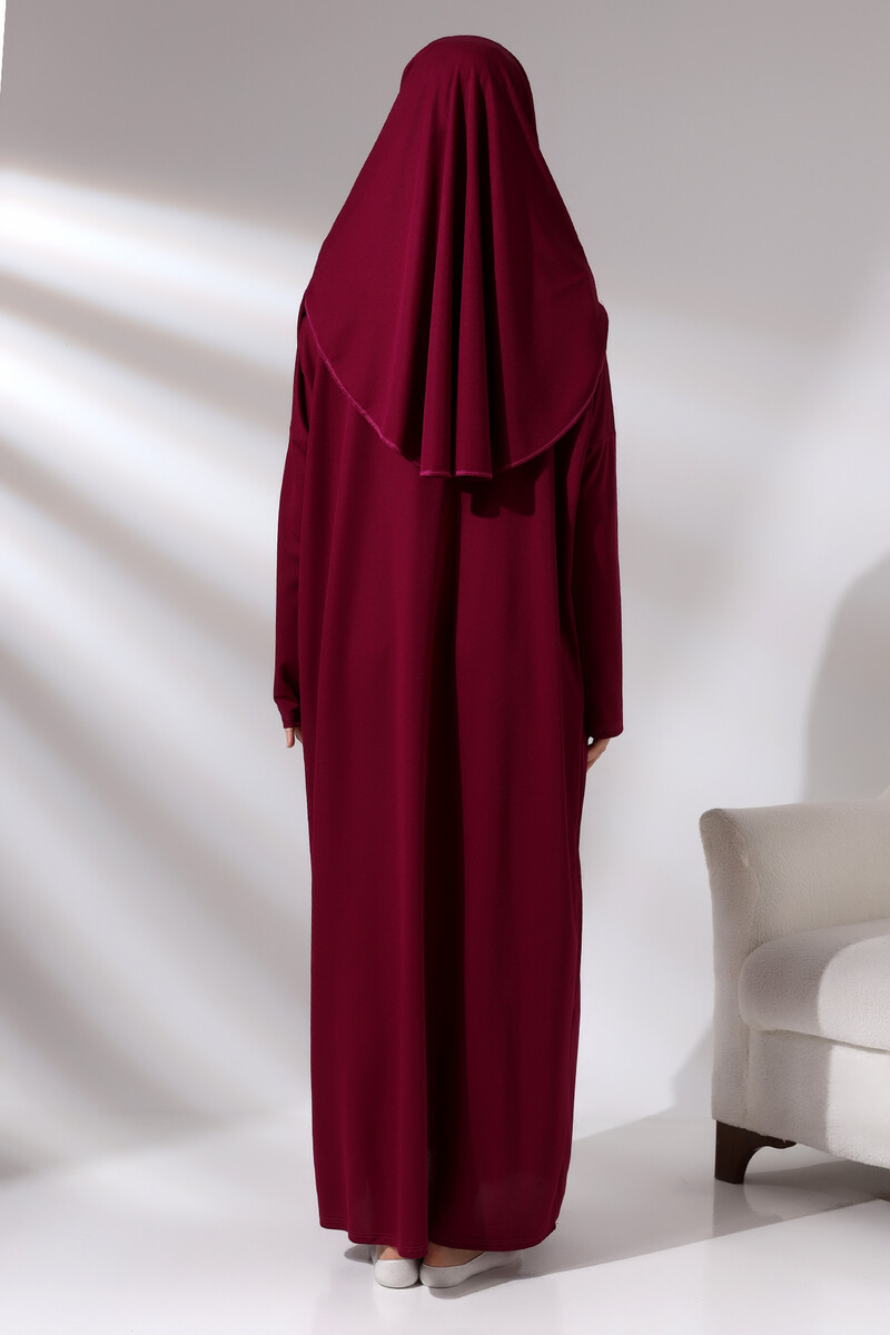 One Piece Prayer Dress - Fuchsia - 5015 - 7