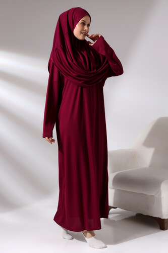 One Piece Prayer Dress - Fuchsia - 5015 - 10