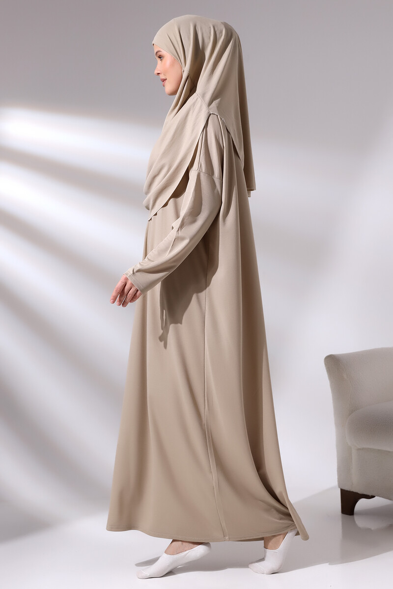 One Piece Prayer Dress - Mink - 5015 - 5