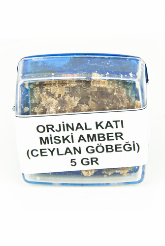 Orjinal Katı Miski Amber Ceylan Göbeği 5 Gr - 1