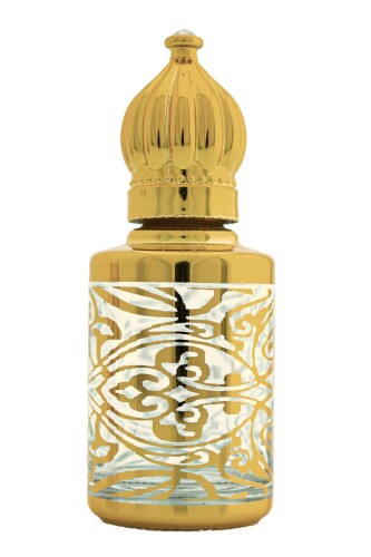 Parfüm Esans Cam Şişesi Gold Boş Esans Şişesi 10 Ml. Premium 9694-10ML-1 