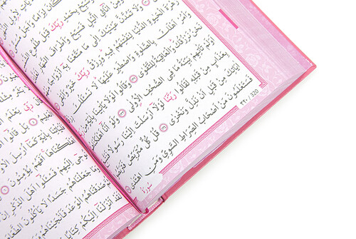 Pink Quran for My Daughter - Plain Arabic - Medium Size - Audio Quran - With Computer Line - 4