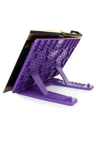 Plastic Desk - Practical Desk - Table Top Desk - Reading Stand - Purple Color - 2